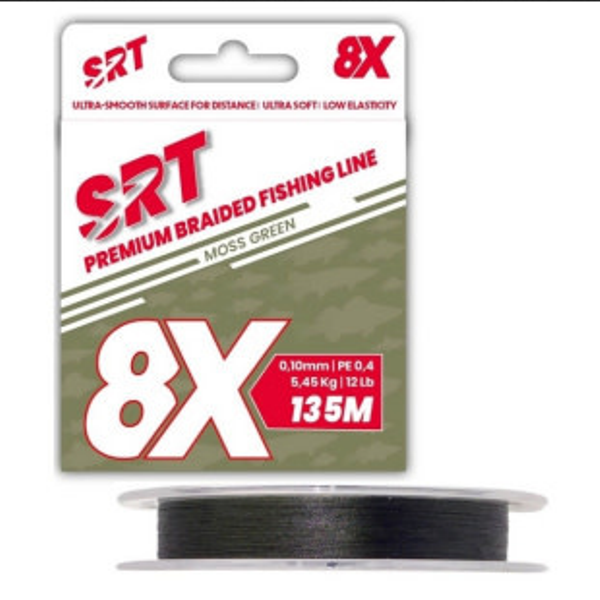 Sert SRT X8 Green Moss mt. 135 mm. 0.18 PE 1.2 Kg. 10.45 Lb 23